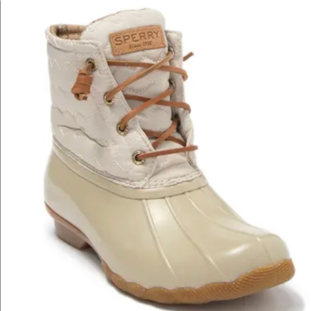 NWOT Sperry duck boots